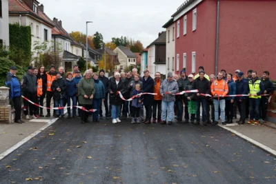 Ritter- und Heldenstraße strahlt in neuem Glanz