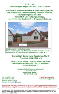 Verkaufsobjekt in Reppichau (Bild vergr&ouml;&szlig;ern)