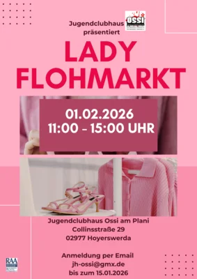 Foto zur Meldung: Der nächste Ladyflohmarkt steht an Foto zur Meldung: Der nächste Ladyflohmarkt steht an