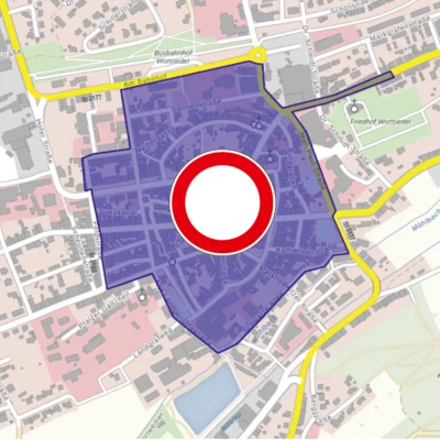 Verkehrsregelungen und Parkmöglichkeiten zum Wunsiedler Brunnenfest
