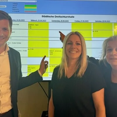 Stadt Wunsiedel digitalisiert Hallenbelegung - Einfacher, transparenter und effizienter
