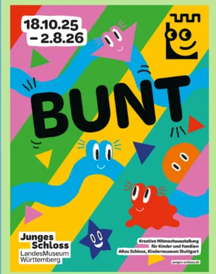 Ausflug in die Ausstellung BUNT im Jungen Schloss in Stuttgart