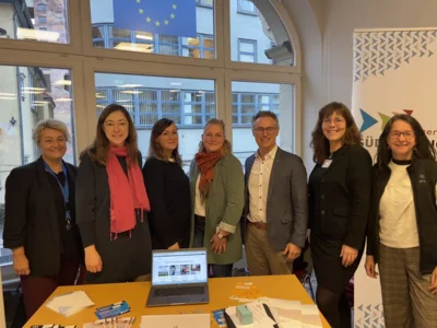 KAG Oberzentrum Südthüringen beim „Tag der EU-Förderprogramme - Europäische Impulse für die regionale Entwicklungsarbeit (Bild vergr&ouml;&szlig;ern)