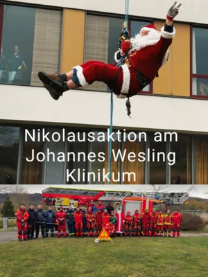 Ein Highlight am Nikolaustag im Johannes Wesling Klinikum