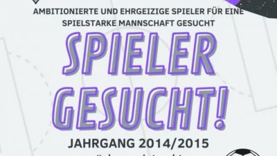 Meldung: Spieler gesucht