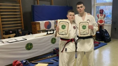 Zwei neue Dan-Träger beim SV Eintracht