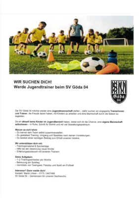 Werde Jugendtrainer (Bild vergr&ouml;&szlig;ern)