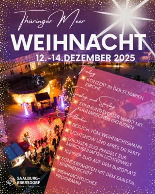 Sperrungen und Verkehrsbeeinträchtigungen anlässlich der 3. Thüringer Meer Weihnacht (Bild vergr&ouml;&szlig;ern)