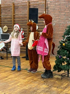 Programm auf dem Weihnachtsmarkt Groß Gievitz