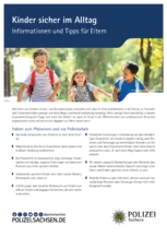 Meldung: Elterninformation: Verdächtiges Ansprechen von Kindern