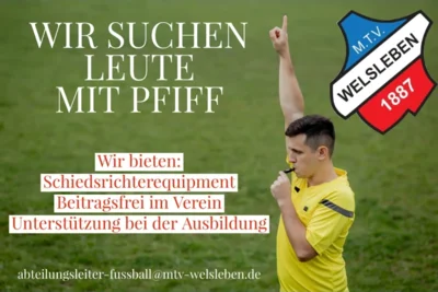 Unser Schiedsrichterteam sucht Verstärkung! (Bild vergr&ouml;&szlig;ern)