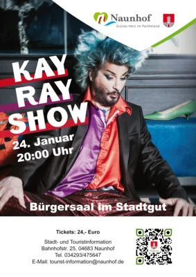 Tickets zu: Die Kay Ray Show - Eine lustige, musikalische und knallharte Abrechnung mit dem Zeitgeist