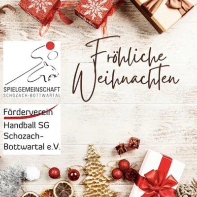 Herzliche Weihnachtsgrüße der SG Schozach-Bottwartal und des Fördervereins (Bild vergr&ouml;&szlig;ern)