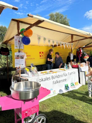 Das Bündnis auf dem Stadtfest Falkensee (Bild vergr&ouml;&szlig;ern)