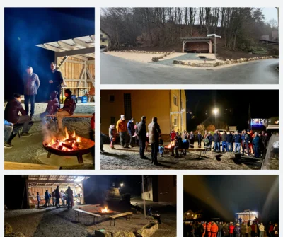 Eröffnung des neuen Dorfplatzes in Schönfeld! (Bild vergr&ouml;&szlig;ern)