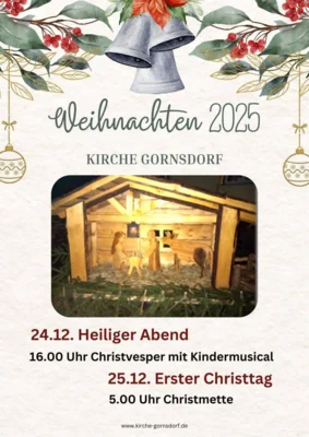 Gottesdienste am 24.12. und 25.12.25 (Bild vergr&ouml;&szlig;ern)