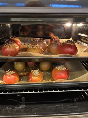Weihnachtliches Backen (Bild vergr&ouml;&szlig;ern)