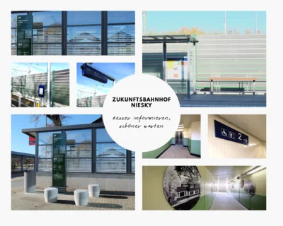 Bilder © Deutsche Bahn - Zukunftsbahnhof Niesky (Bild vergr&ouml;&szlig;ern)
