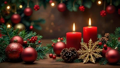 Weihnachtsgrüße aus dem Zwergenhaus (Bild vergr&ouml;&szlig;ern)