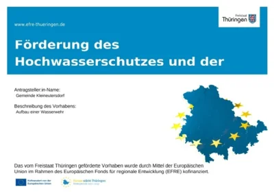 Förderung des Hochwasserschutzes und der..... (Bild vergr&ouml;&szlig;ern)