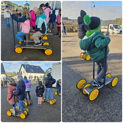 Anschaffung von Pedalo Spielgeräten für die Schulgemeinschaft (Bild vergr&ouml;&szlig;ern)