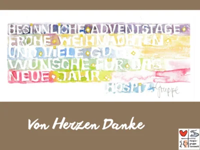 WIR FREUEN UNS ÜBER IHRE SPENDE – besonders zur Weihnachtszeit (Bild vergr&ouml;&szlig;ern)