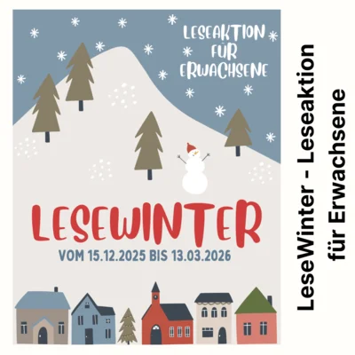 LeseWinter - Leseaktion für Erwachsene (Bild vergr&ouml;&szlig;ern)