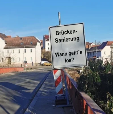 Brückensanierung jetzt schneller als gedacht? (Bild vergr&ouml;&szlig;ern)