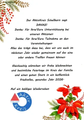 Weihnachtsgrüße des Aktivkreises (Bild vergr&ouml;&szlig;ern)