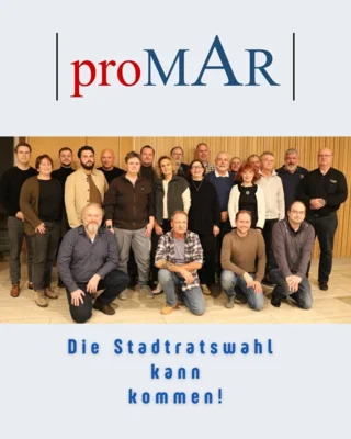 proMAR Liste, Stadtrat (Bild vergr&ouml;&szlig;ern)