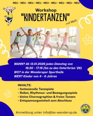 Workshop Kindertanzen (Bild vergr&ouml;&szlig;ern)