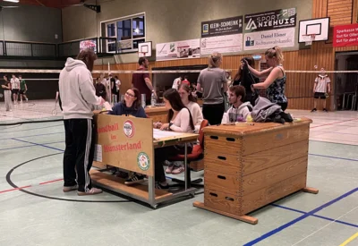 Badmintonturnier der Oberstufe