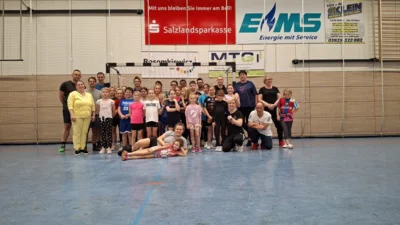 Weihnachtstraining der weiblichen E-Jugend des HC Salzland 06 e.V.