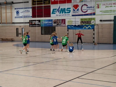 WJE des HC Salzland 06 e.V.- Freundschaftsspiel gegen Köthen