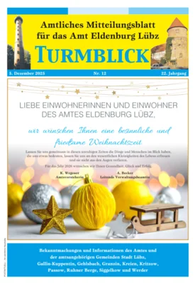 Amtsblatt 12/2025 - Onlineversion erschienen