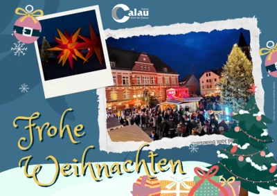 Foto zur Meldung: Weihnachtsgrüße der Stadtverwaltung Calau Foto zur Meldung: Weihnachtsgrüße der Stadtverwaltung Calau