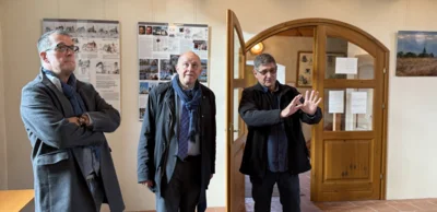 Ortsbesuch: Der Landrat auf Erkundungstour in Seeburg (Bild vergr&ouml;&szlig;ern)