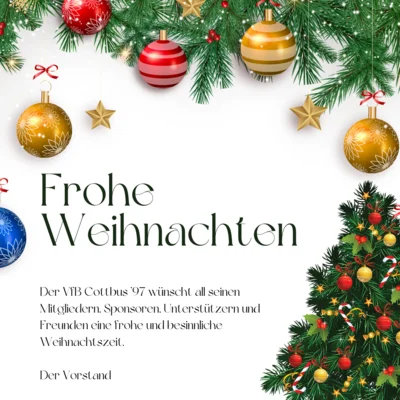 Frohe Weihnachten