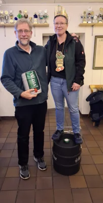 Fasskönigin Andrea Leseberg (Bild vergr&ouml;&szlig;ern)