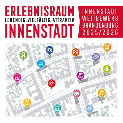 Innenstadtwettbewerb Brandenburg 2025/2026 - Jetzt bewerben!