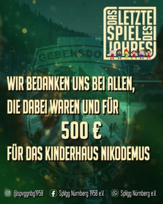 Letzte Spiel des Jahres (Bild vergr&ouml;&szlig;ern)