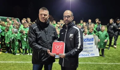 Ein echter Lebensretter für unsere Sportanlage: SG Grün-Weiß Rehfelde beweist Weitblick (Bild vergr&ouml;&szlig;ern)