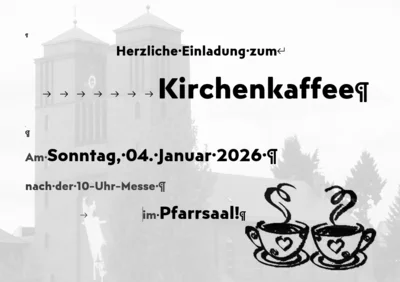 Kirchencafé im Pfarrsaal (Bild vergr&ouml;&szlig;ern)