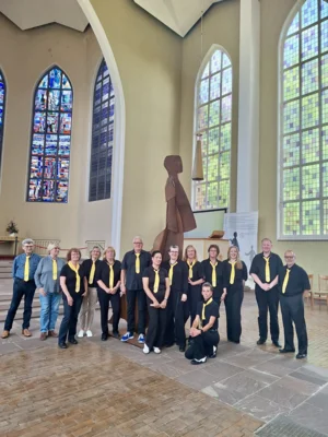 Erster öffentlicher Auftritt der Modern LineDancer des TC Capitol