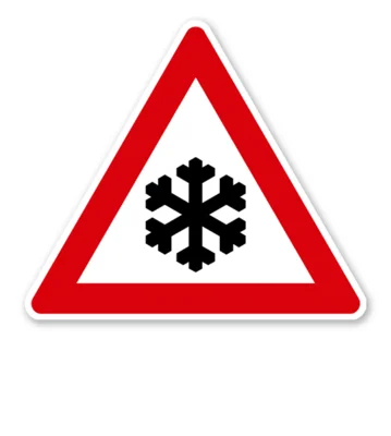 Warnung Schnee und Glätte