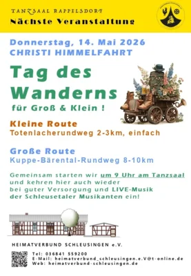Meldung: Tag des Wanderns 2026