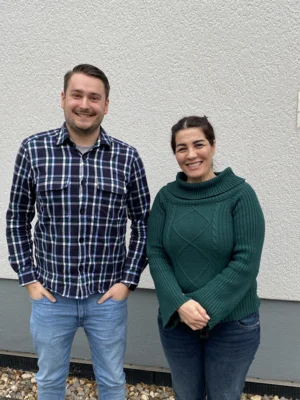 Mathias Perey und Nayereh Hanssanloo (Bild vergr&ouml;&szlig;ern)