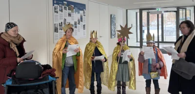 Die Sternsinger bringen den Segen für das neue Jahr (Bild vergr&ouml;&szlig;ern)