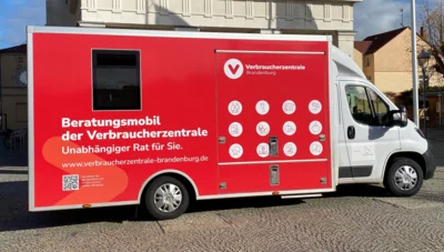 Das Beratungsmobil der Verbraucherzentrale. (c) Steffen Michel