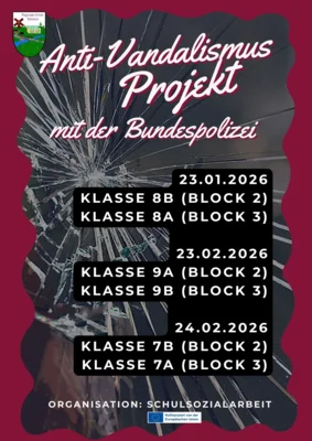 Anti-Vandalismus-Projekt mit der Bundespolizei (Bild vergr&ouml;&szlig;ern)